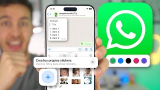 Actualización de WhatsApp 2024 para iPhone y Android 🔥 [upl. by Mattheus976]