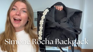 Simone Rocha Embellished Backpack Review [upl. by Akener]