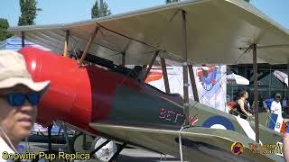 Boundary Bay Airshow  2024  Sopwith Camel amp Pup Replicas  4K [upl. by Eidahs30]