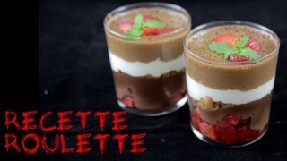 Recette  Verrine de fruits aux trois chocolats [upl. by Ludly519]