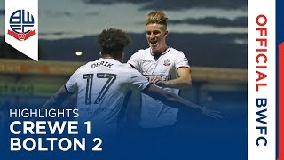 HIGHLIGHTS  Crewe 12 Bolton [upl. by Hinson]