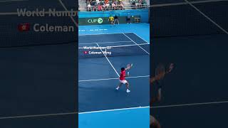 Can this 20 year old from Hong Kong Make a wave in tennis  World 137 Coleman Wong nextgenatp atp [upl. by Alat]