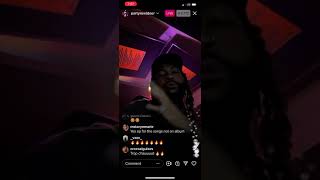 The Least I Could Do  PARTYNEXTDOOR Never Releasing IG Live 82821 [upl. by Koby450]