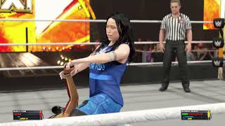 Nikita Lyons vs Georgina Hansleyfor the NXT Womens championship [upl. by Caine]