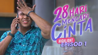 HIGHLIGHT Episod 1  Kantoi Salah Hantar Bunga Dekat Orang Lain  28 Hari Mencari Cinta 2021 [upl. by Marella267]