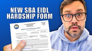 New EIDL Hardship Accommodation Form [upl. by Uamak]