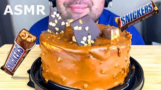 ASMR EATING CHOCOLATE CAKE SNICKERS MUKBANG EATING SOUNDS EATING SHOW [upl. by Fellows450]