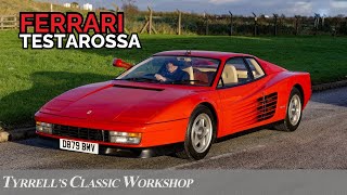 Unlocking Testarossa A Rare Glimpse into this Stunning Ferrari  Tyrrells Classic Workshop [upl. by Aidua]