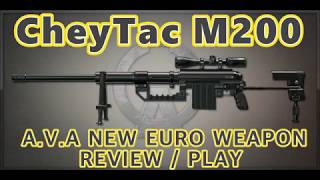 AVA 체이탁 CheyTac M200 총기리뷰 REVIEWPLAY [upl. by Eerased]