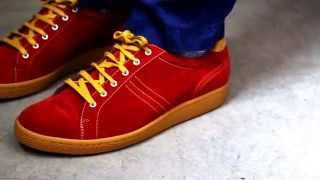 Durea Schoenen  artikel 6100 685 5395 rood suede  wijdte H [upl. by Simaj]