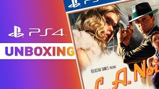 LA Noire PS4 Unboxing [upl. by Gamages778]