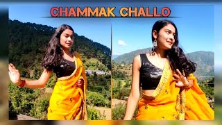 Chammak Challo  Bollywood Song  Sandhiyapenari bollywoodsongs dancevideo [upl. by Ecerahc]