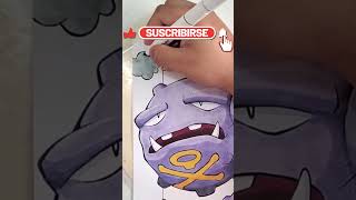 Koffing y Weezing pokemon dibujo [upl. by Asirrac]