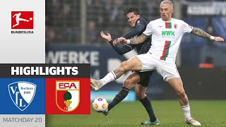 LastMinute Equalizer  VfL Bochum  FC Augsburg 11  Highlights  Matchday 20 – Bundesliga 202324 [upl. by Llennej]