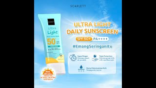 BARU ULTRA LIGHT DAILY SUNSCREEN ☀️ SPF 50 PA [upl. by Olumor140]