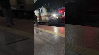 Train Arrival train trainvideo indianrailways railwaystation guntur travel journey shorts [upl. by Eeroc]