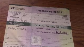 How to fill out a USPS Money Order [upl. by Hoye]