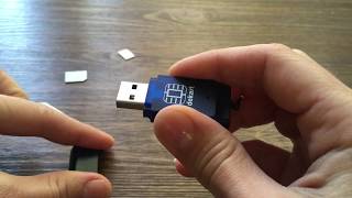 2019 How to insert SIM card into card reader [upl. by Boucher]