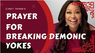 DR CINDY TRIMMS WARFARE PRAYERS FOR BREAKING DEMONIC YOKES [upl. by Fachanan]