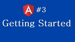 Angular 2 Tutorial  3  Getting Started [upl. by Thorlay]