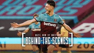 DECLAN RICE SCREAMER  BEHIND THE SCENES [upl. by Elita]