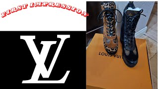 First Impression LV Laureate combat boot sizing pros amp cons [upl. by Akimed454]