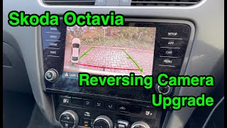 Skoda Octavia Reversing Camera [upl. by Hcire]