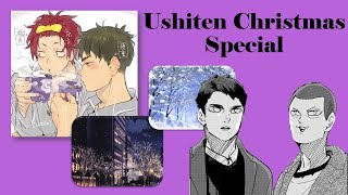 UshiTen Christmas Special  haikyuu texts [upl. by Anilegna750]