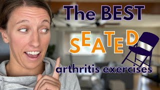 5 minute seated exercise for arthritis with a physical therapist [upl. by Rafiq]