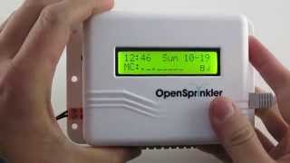 Tutorial OpenSprinkler Installation and Hardware Setup [upl. by Clarabelle]