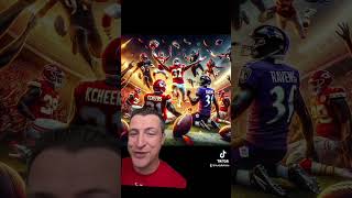 Ai predicts Ravens vs Chiefs and 49ers vs lions nflnews nfl nflplayoffs nflai nflpredictions [upl. by Anovad]