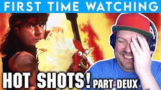 Hot Shots Part Deux 1993 Movie Reaction  FIRST TIME WATCHING [upl. by Wertz]