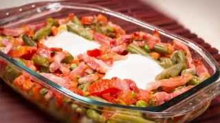 Receta de Menestra de verduras con huevo al horno  Findus España [upl. by Ivel]