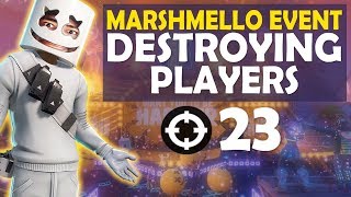 DESTROYING PLAYERS AT MARSHMELLO EVENT [upl. by Mulvihill]