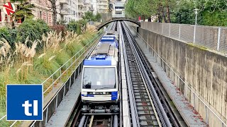 EL LUGAR PERFECTO PARA EL METRO NEUMÁTICO Lausanne Suiza 🇨🇭 [upl. by Drofyar]