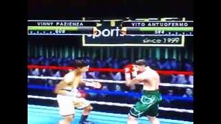 HBO boxing Vinny Pazienza vs Vito Antuofermo [upl. by Gittel]