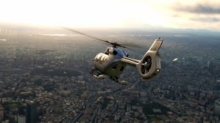 MSFS  Airbus H145 PT1 Takeoff and Flight and Landing Tutorial German [upl. by Nerhtak]