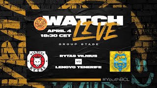 Rytas Vilnius v Lenovo Tenerife  Full Basketball Game  YouthBCL 2024 [upl. by Eiramnerual362]