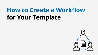 How to create a workflow for your template in eformsign  electronic signature [upl. by Formica630]