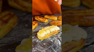 The BEST ECLAIR recipe shorts [upl. by Vizzone307]