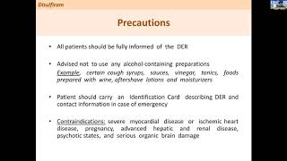 Prescribing Anticraving agents I  Disulfiram Acamprosate and Naltrexone by Dr Pawan Khadse [upl. by Adnema]