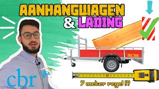 Aanhangwagen en Lading CBR Auto Theorie examen 2020 [upl. by Enirtak]