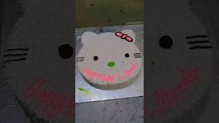 Kitty 😸 cake design 😸😸👆😍🥰🦅💯youtubeshorts viral birthdaycake ytshorts [upl. by Anayd]