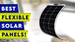 5 Best Flexible Solar Panels [upl. by Asirap906]