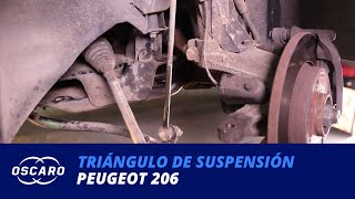 Cómo cambiar los triángulos de suspensión delanteros para un Peugeot 206 [upl. by Tessie]