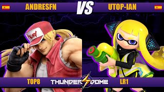 ANDRESFN VS UTOPIAN  TOP8 LR1  THUNDERDOME 5 [upl. by Laehcimaj126]