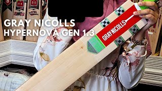 Gray Nicolls Hypernova 13 4Star English Willow Cricket Bat [upl. by Asirehc]