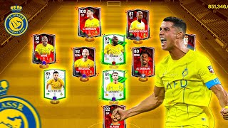 Al Nassr  Best Special Squad Builder 100 Rated Cristiano Ronaldo FC Mobile [upl. by Aihseit]