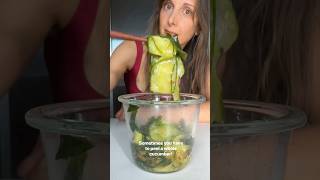 LOWER BLOOD PRESSURE DELICIOUSLY ​⁠cookingforpeanuts CUCUMBER SEAWEED SALAD eat this daily [upl. by Atrebla]