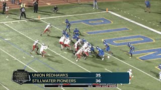 Union vs Stillwater Highlights [upl. by Salaidh]